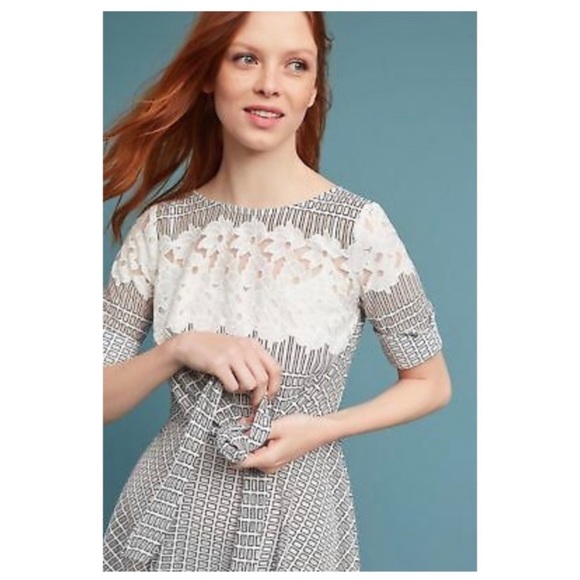 Anthropologie Eva Franco Sutton Lace Dress - Picture 2 of 4